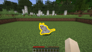 Goal image for stage 4: a wolf, outlined in yellow